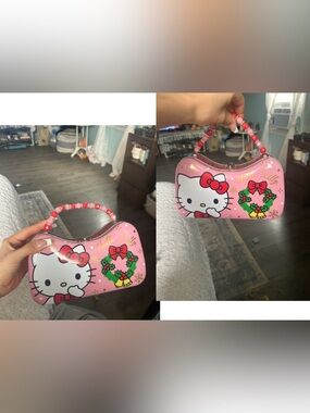 tin hello kitty purse